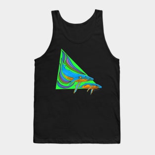 Whales Swimming Tank Top